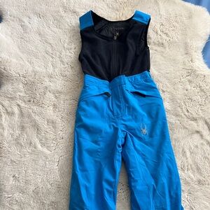 Spyder Black and Blue Adjustable Ski Pants